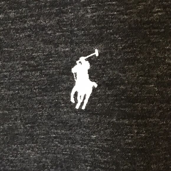 Polo Ralph Lauren Heather Charcoal Women's M 175/96A Short Sleeve Cotton T-shirt - Picture 8 of 10